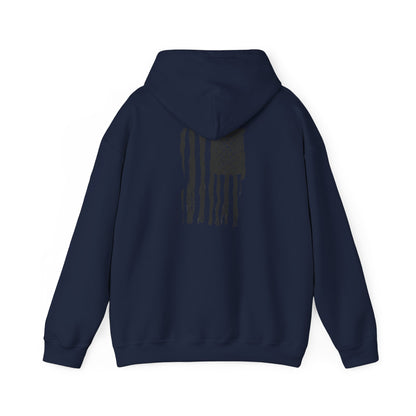 Resistance Hoodie — Vintage Flag Graphic Hooded Sweatshirt (Est. 1776)