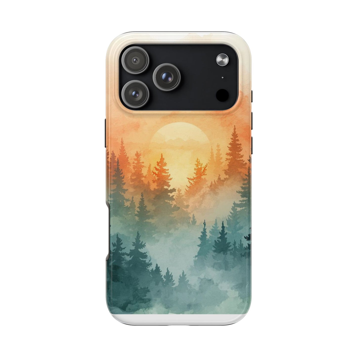 Sunset Forest Mist Tough Phone Case -Just Gigi IFYKYK