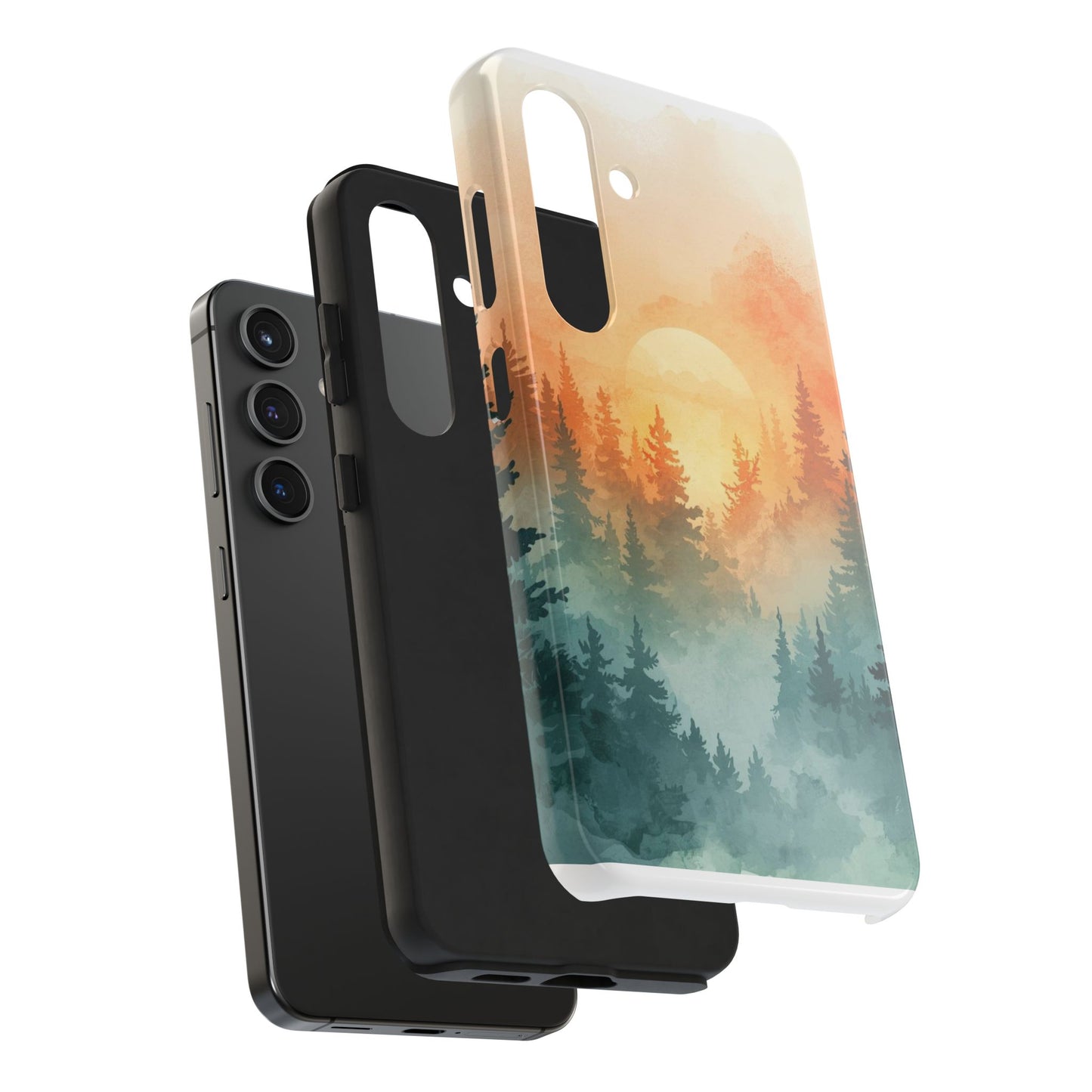 Sunset Forest Mist Tough Phone Case -Just Gigi IFYKYK