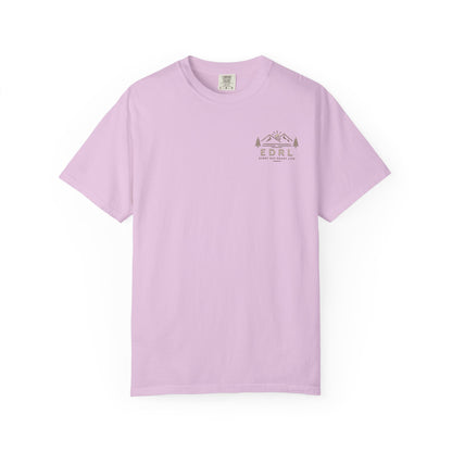 EDRL Mountain Logo T‑Shirt — Minimal Outdoor Crewneck