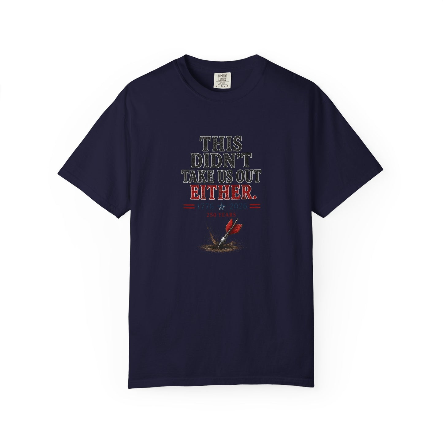 Lawn Dart Patriotic Graphic T-Shirt — 250th Anniversary 1776–2026