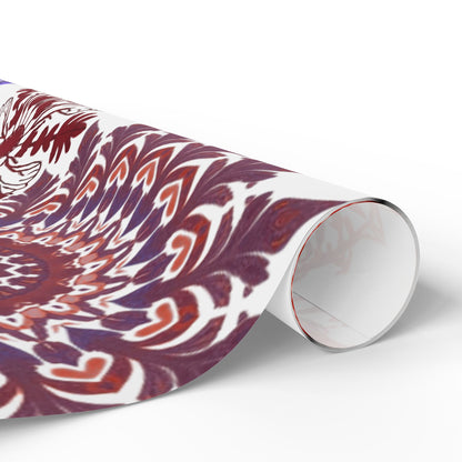 Kaleidoscope Mandala Snowflake Wrapping Paper -Just Gigi IFYKYK