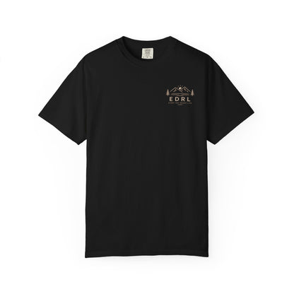 EDRL Mountain Logo T‑Shirt — Minimal Outdoor Crewneck