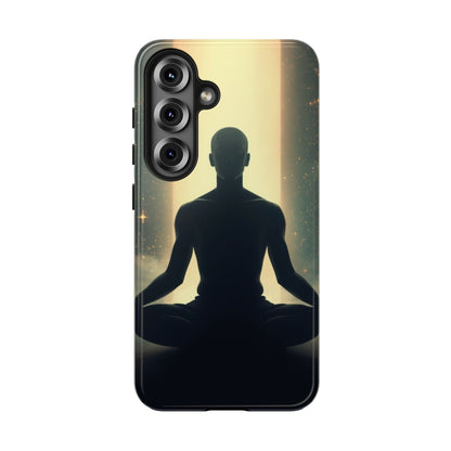 Enlightening Meditation Tough Phone Case - Just Gigi IFYKYK
