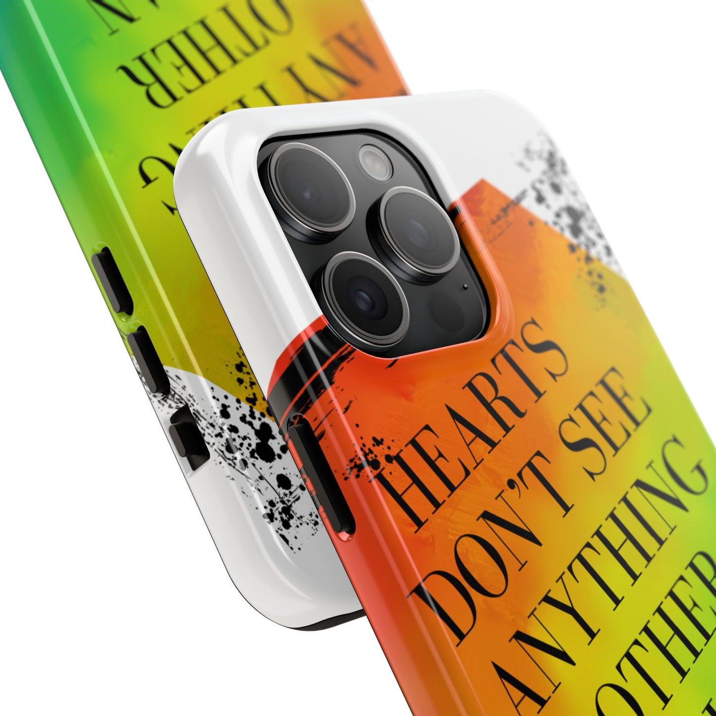 Hearts don't see anything other than love Tough Phone Cases Just Gigi IFYKYK