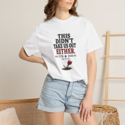 Lawn Dart Patriotic Graphic T-Shirt — 250th Anniversary 1776–2026