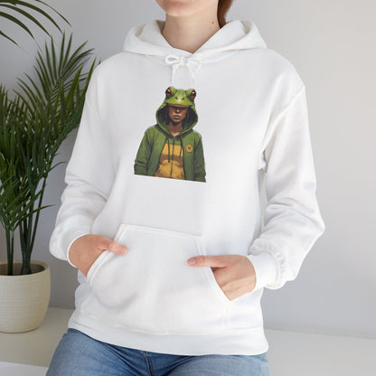 Frog Woman Graphic Hoodie – Unique Statement Streetwear  Just Gigi IFYKYK
