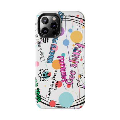 ADHD out loud Tough Phone Case by Just Gigi IFYKYK