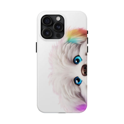 Peeking Doggo design Tough Phone Cases Just Gigi IFYKYK