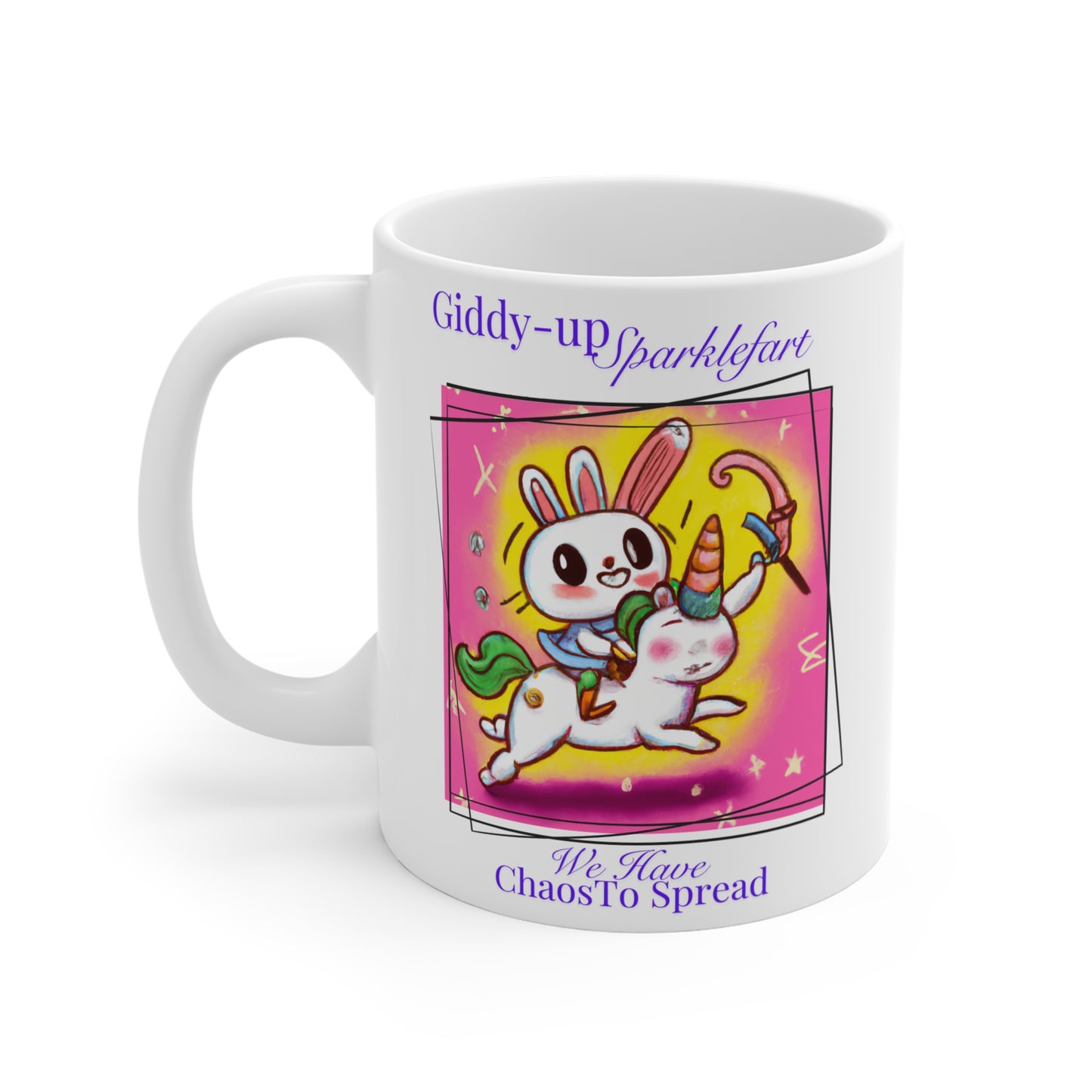 Giddy-Up Sparkle Mug - 11oz Just Gigi IFYKYK
