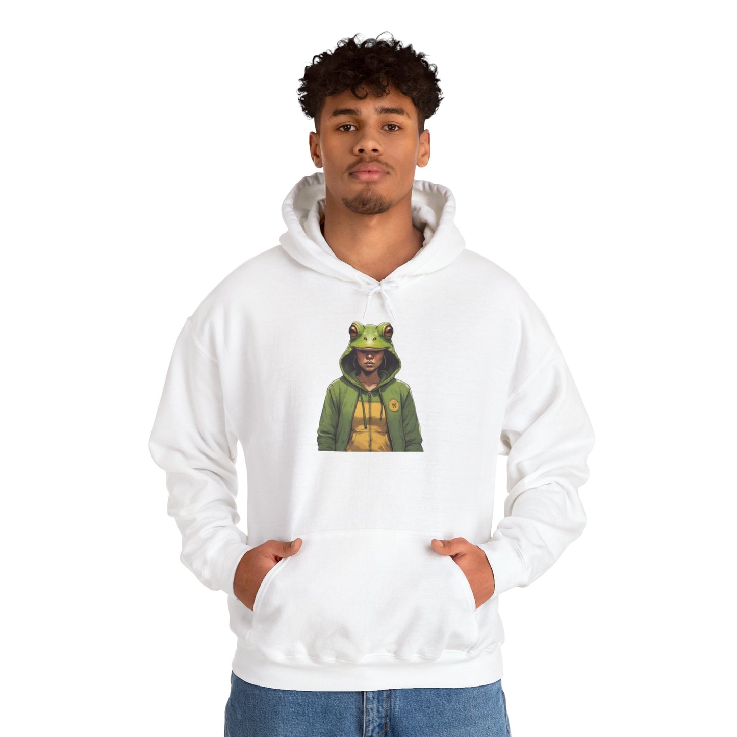 Frog Woman Graphic Hoodie – Unique Statement Streetwear  Just Gigi IFYKYK