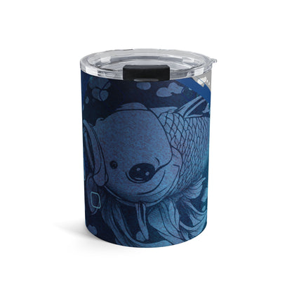 Blue Koi Tumbler 10 oz Just Gigi IFYKYK