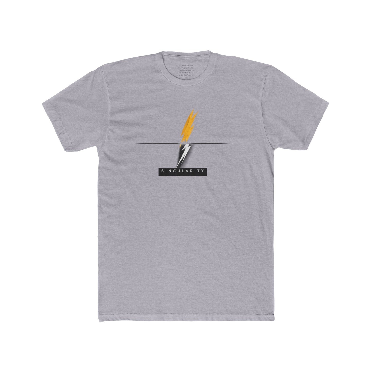 The Singularity Minimal Graphic Cotton Tee ONWARD Brand By Gigi