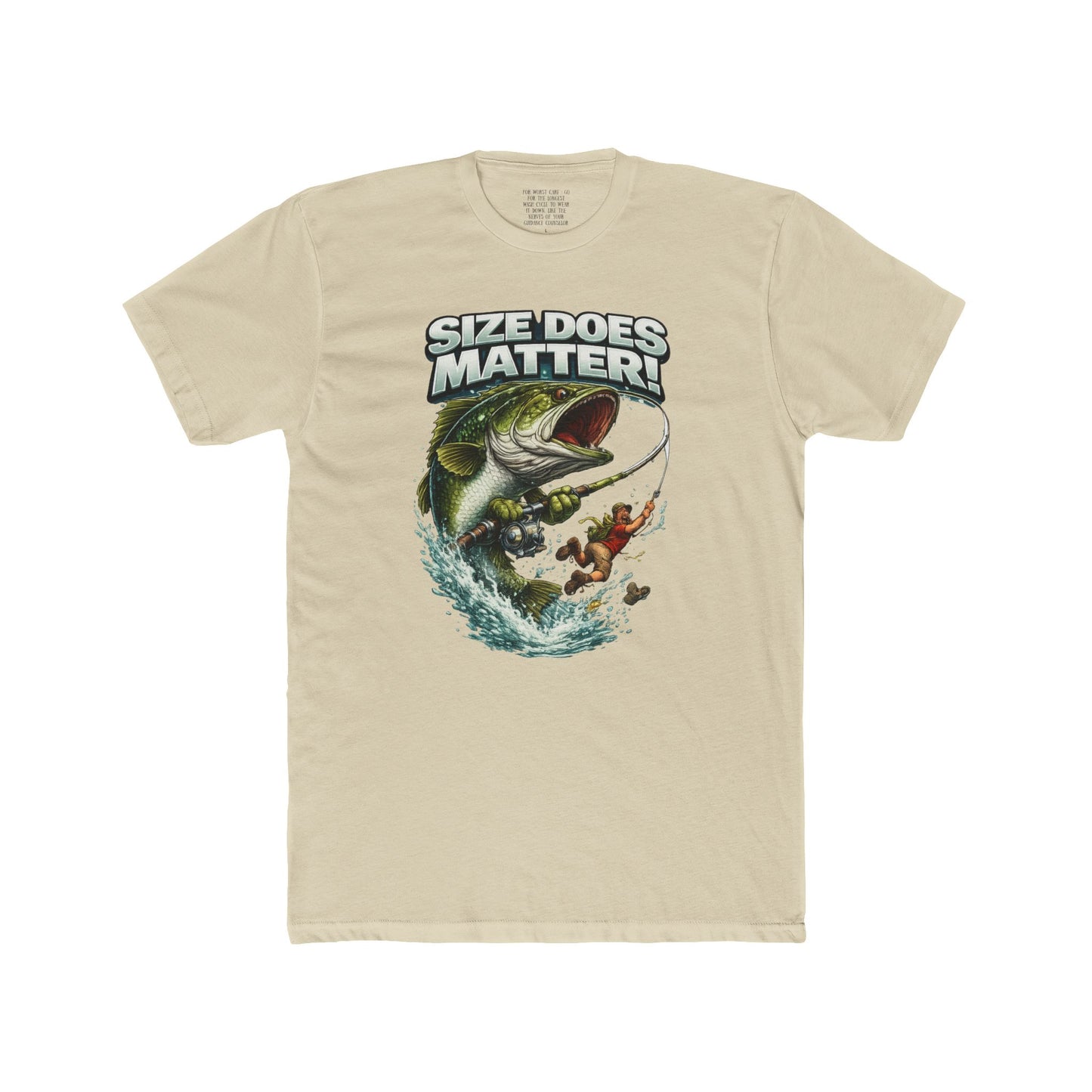 Size Does Matter!' Big Bass Graphic Tee - EDRL By Just Gigi IFYKYK
