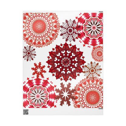 Retro Red Designer Wrapping Paper Roll — Just Gigi IFYKYK