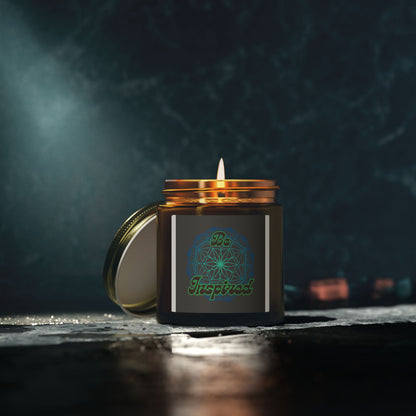Be Inspired Coconut Apricot  Wax Jar Candle (4oz/9oz) Just Gigi IFYKYK