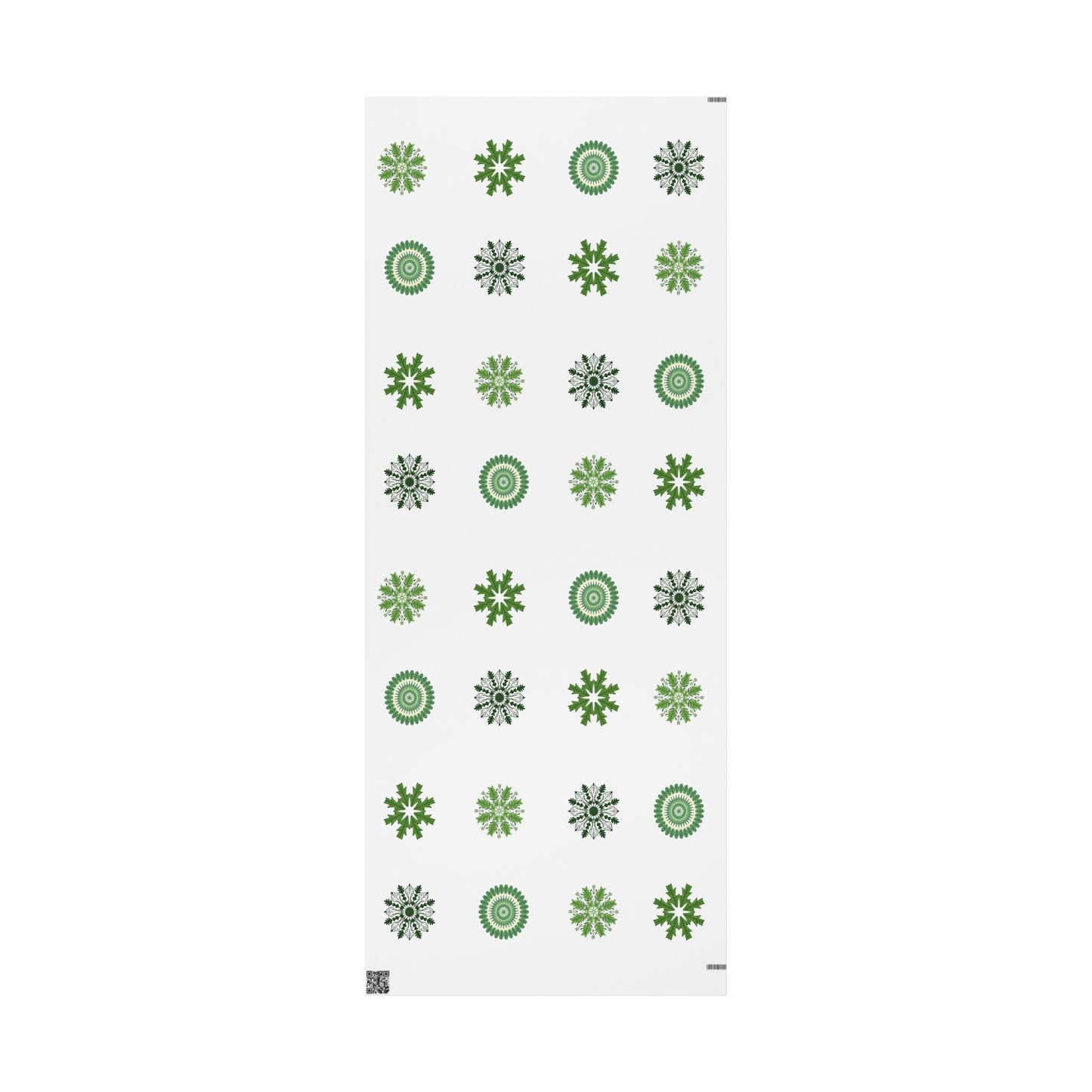 Tree Mandalas in Green Paper Roll - Just Gigi IFYKYK