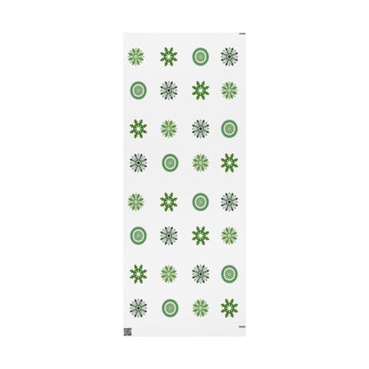 Tree Mandalas in Green Paper Roll - Just Gigi IFYKYK