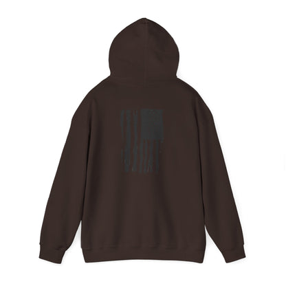 Resistance Hoodie — Vintage Flag Graphic Hooded Sweatshirt (Est. 1776)