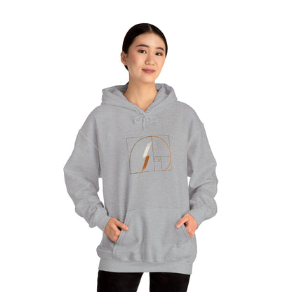 ONWARD Hoodie —Fibonacci Spiral Minimal Design
