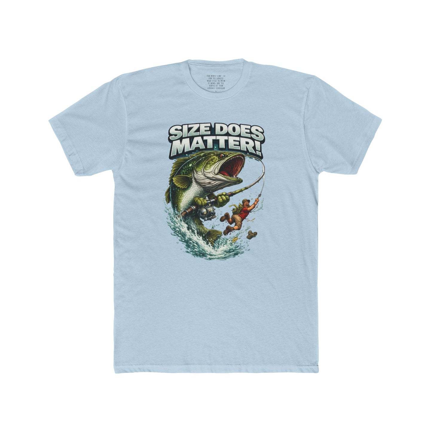 Size Does Matter!' Big Bass Graphic Tee - EDRL By Just Gigi IFYKYK