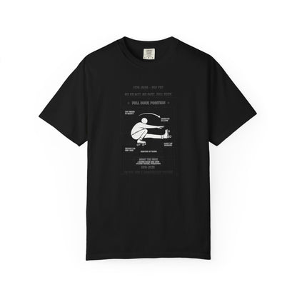 Full Duck Position Blueprint Graphic Tee - Just Gigi IFYKYK