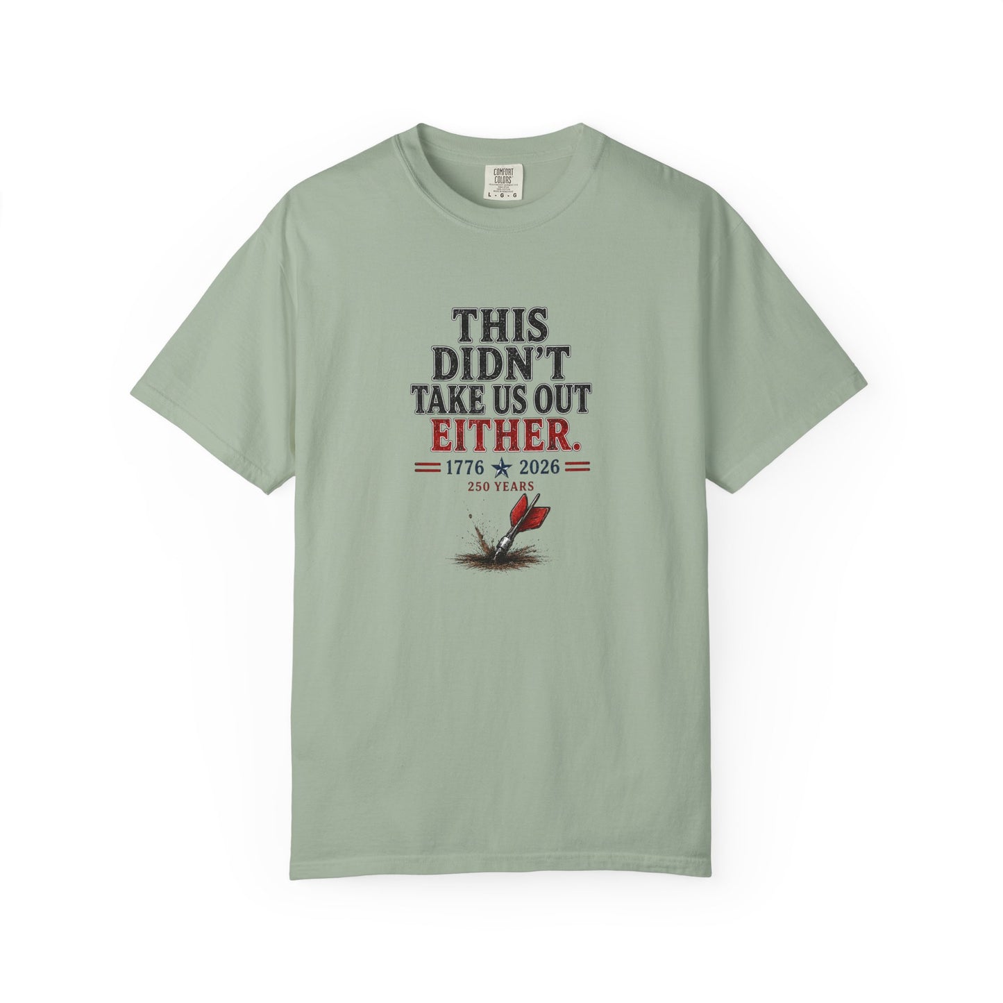 Lawn Dart Patriotic Graphic T-Shirt — 250th Anniversary 1776–2026