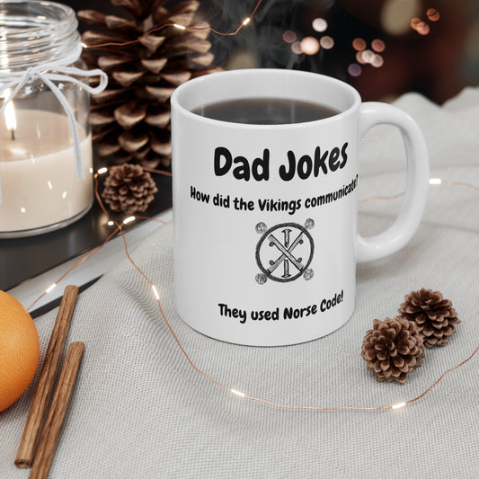 Dad Jokes Viking Mug 11oz