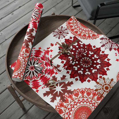 Retro Red Designer Wrapping Paper Roll — Just Gigi IFYKYK