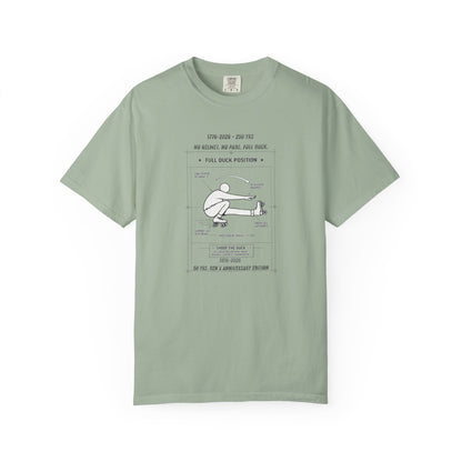 Full Duck Position Blueprint Graphic Tee - Just Gigi IFYKYK