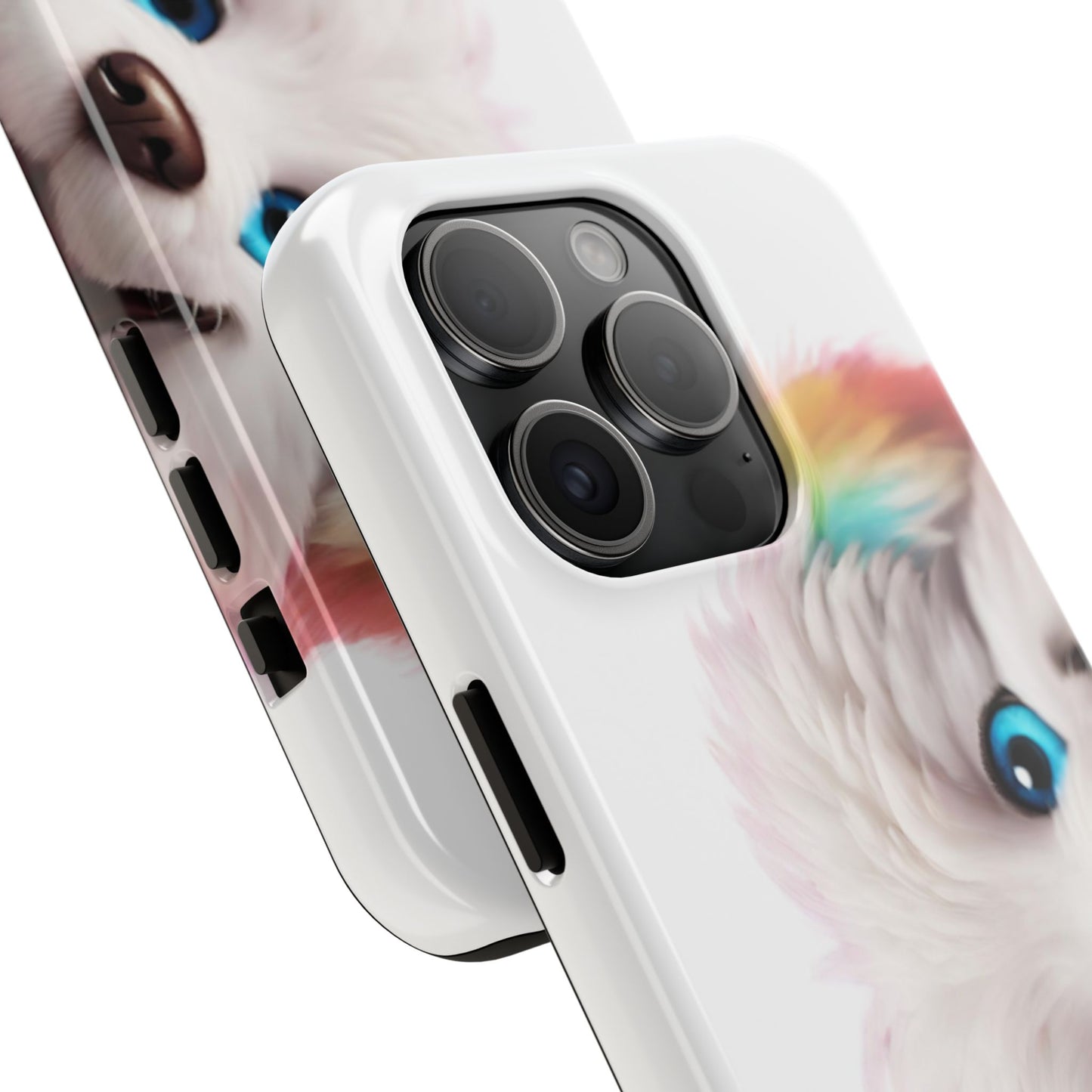 Peeking Doggo design Tough Phone Cases