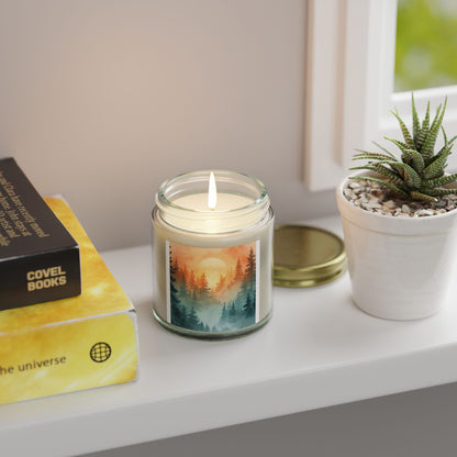 Sunrise Forest  Coconut Apricot Wax Candle (4oz or 9oz) Just Gigi IFYKYK
