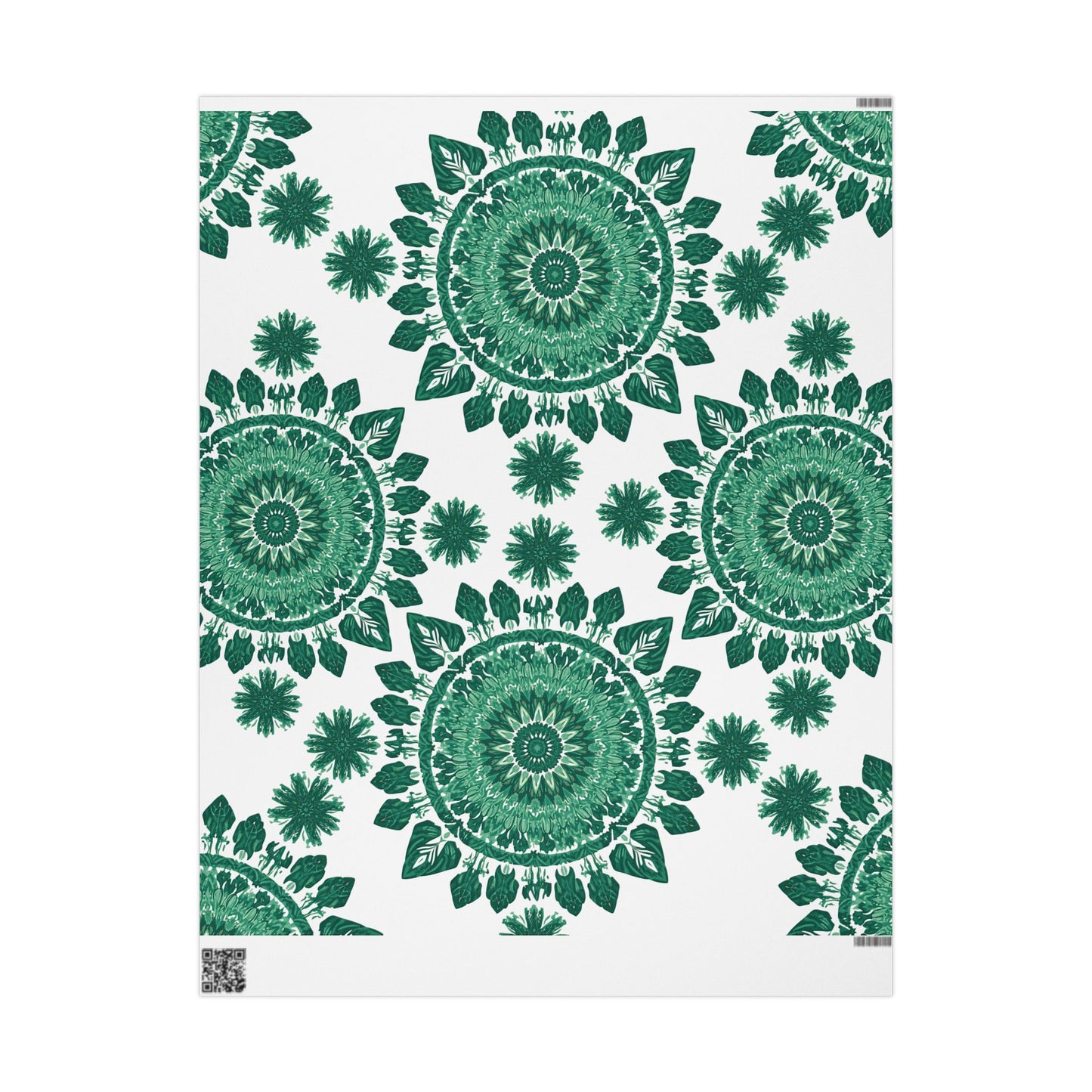 Pine Mandala Minimalist Wrapping Paper - Just Gigi IFYKYK