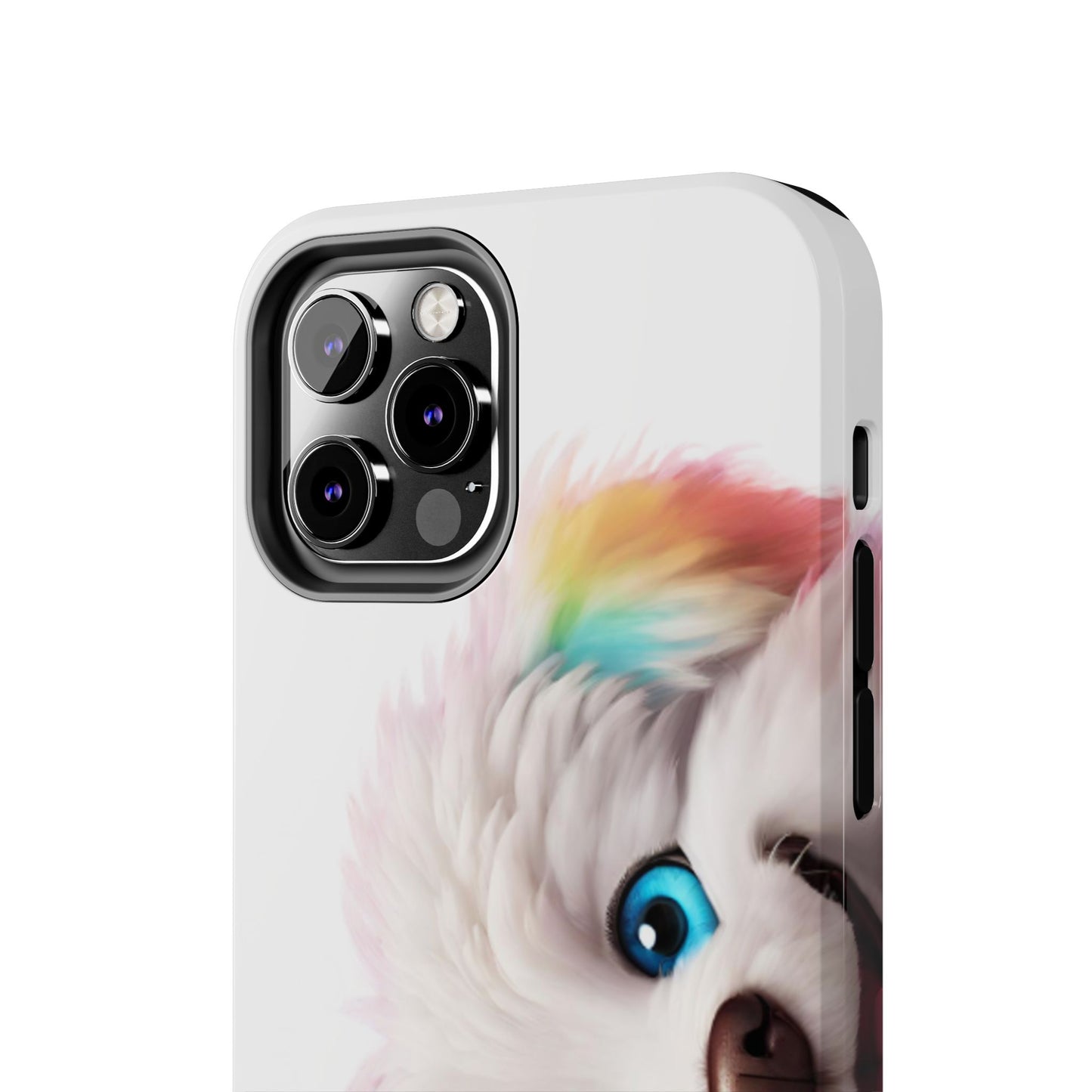 Peeking Doggo design Tough Phone Cases