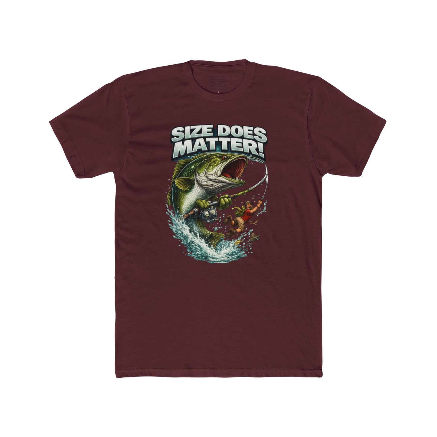 Size Does Matter!' Big Bass Graphic Tee - EDRL By Just Gigi IFYKYK