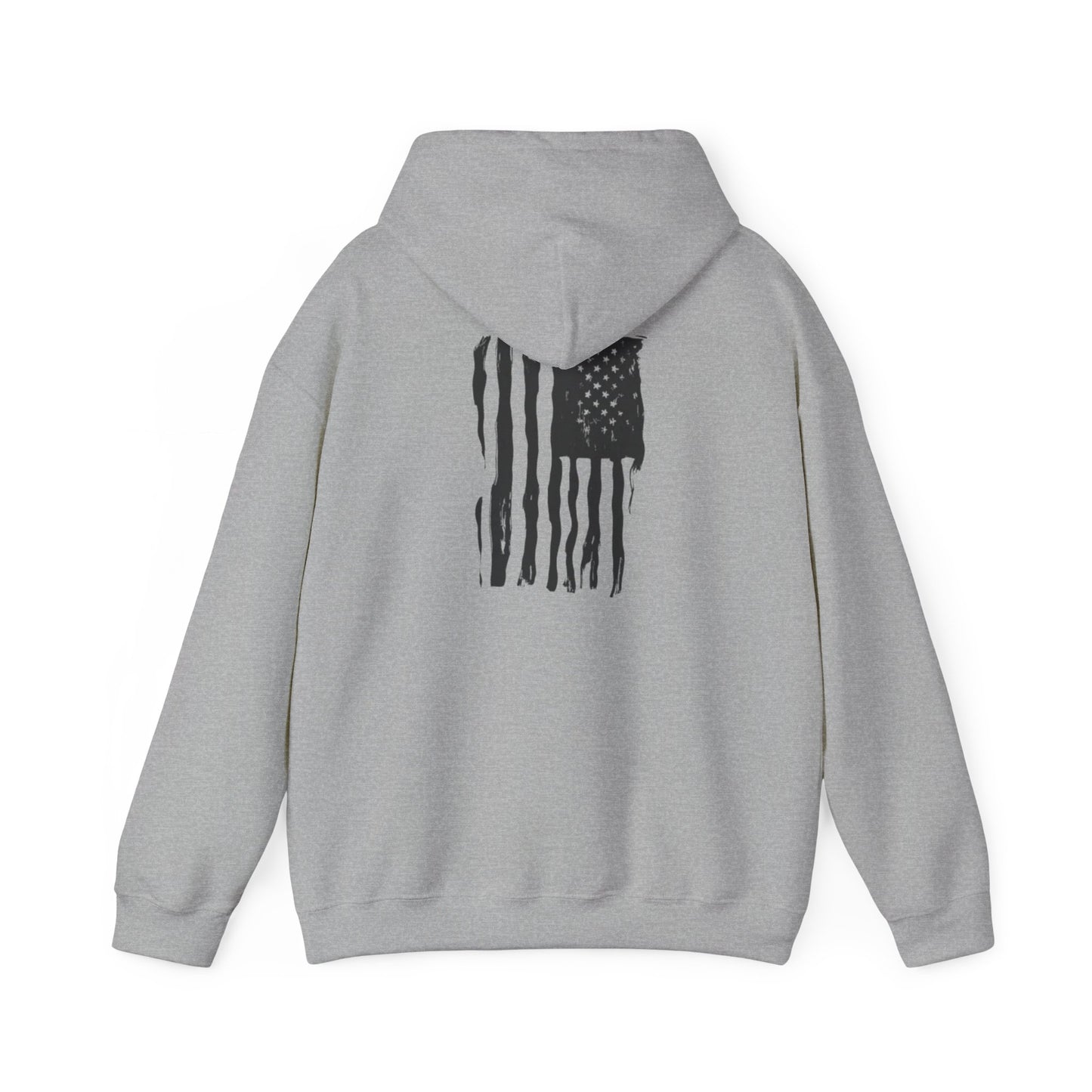 Resistance Hoodie — Vintage Flag Graphic Hooded Sweatshirt (Est. 1776)