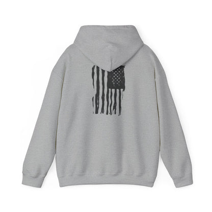Resistance Hoodie — Vintage Flag Graphic Hooded Sweatshirt (Est. 1776)