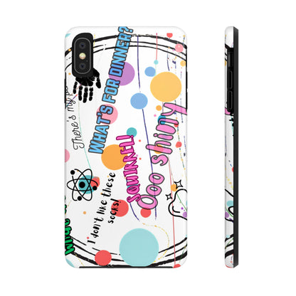 ADHD out loud Tough Phone Case by Just Gigi IFYKYK