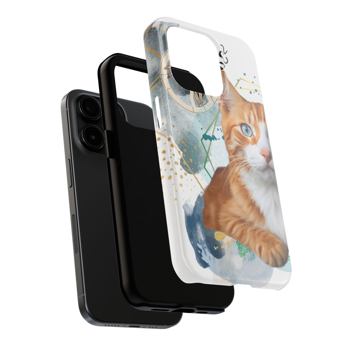 E=MC2 Cat Tough Phone Cases
