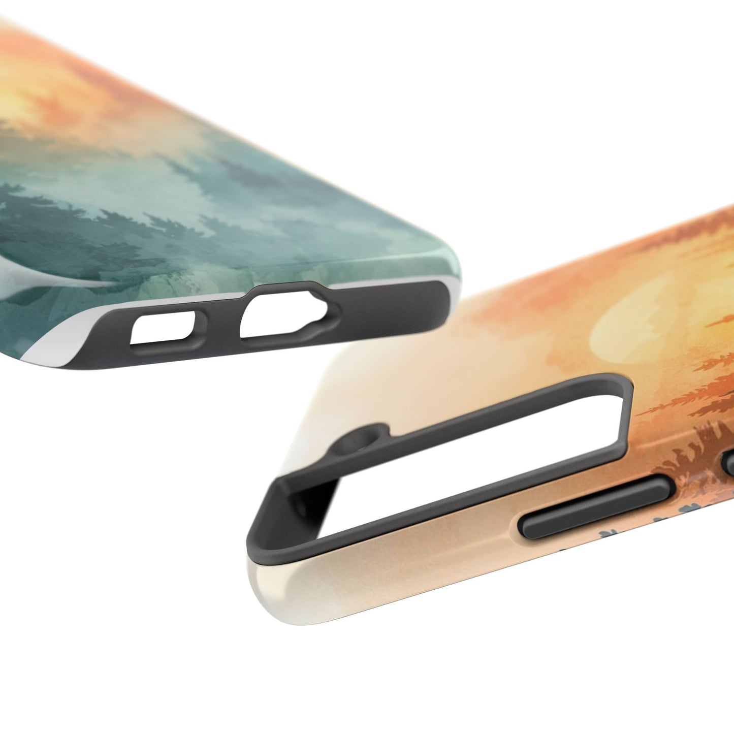 Sunset Forest Mist Tough Phone Case -Just Gigi IFYKYK