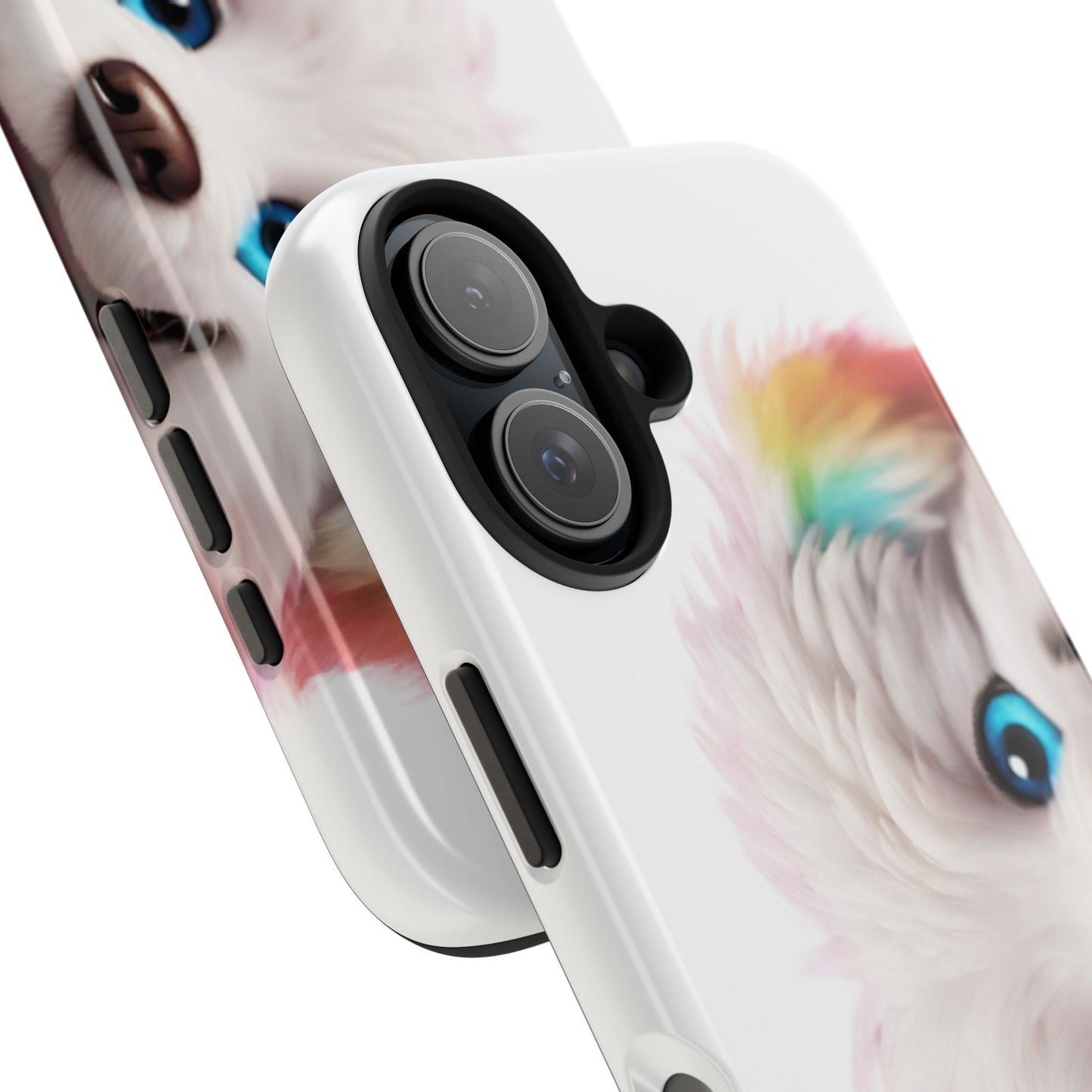 Peeking Doggo design Tough Phone Cases
