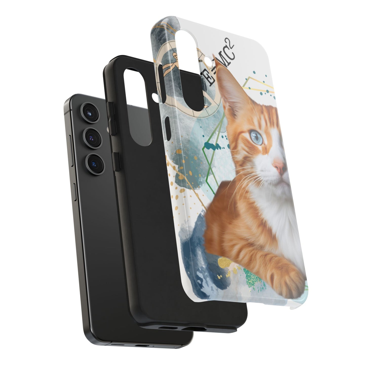 E=MC2 Cat Tough Phone Cases Just Gigi IFYKYK