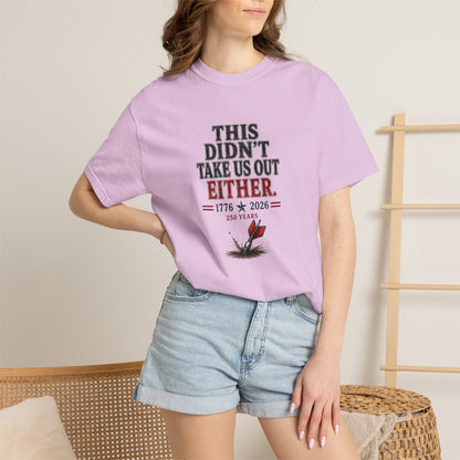 Lawn Dart Patriotic Graphic T-Shirt — 250th Anniversary 1776–2026