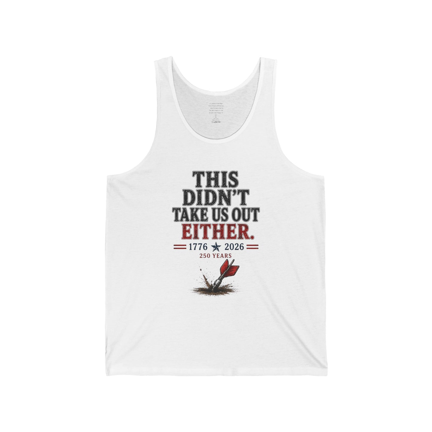 Lawn Dart Tank 250 Anniversary Just Gigi IFYKYK