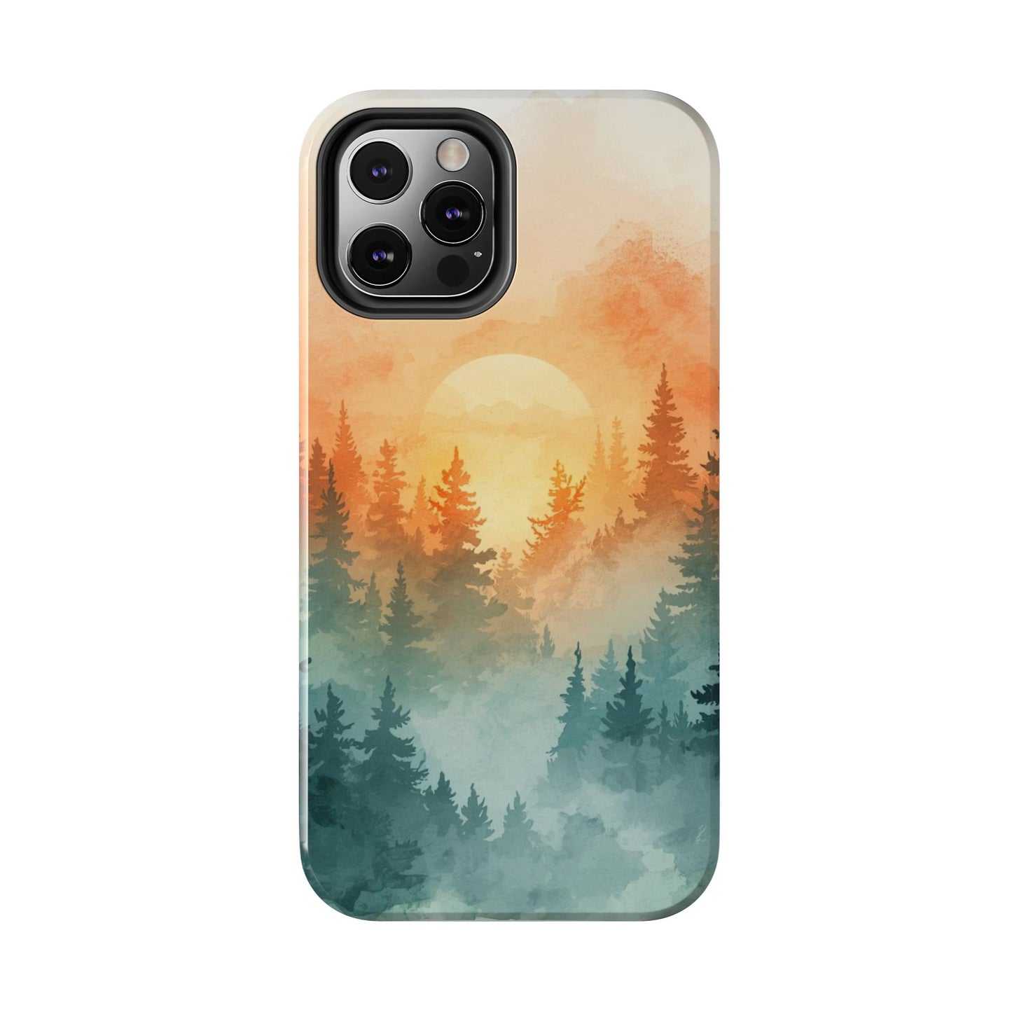 Sunset Forest Mist Tough Phone Case -Just Gigi IFYKYK