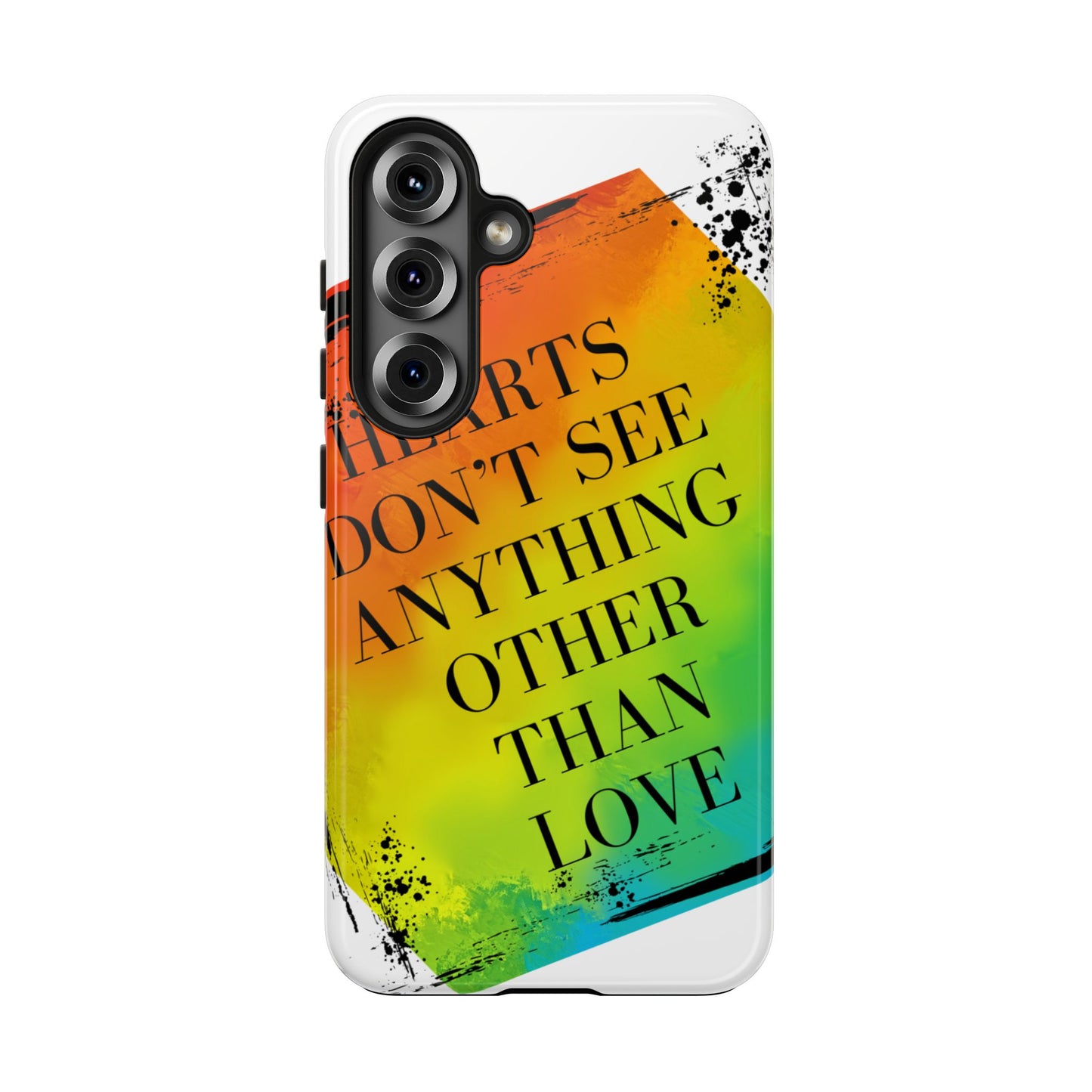 Hearts don't see anything other than love Tough Phone Cases Just Gigi IFYKYK