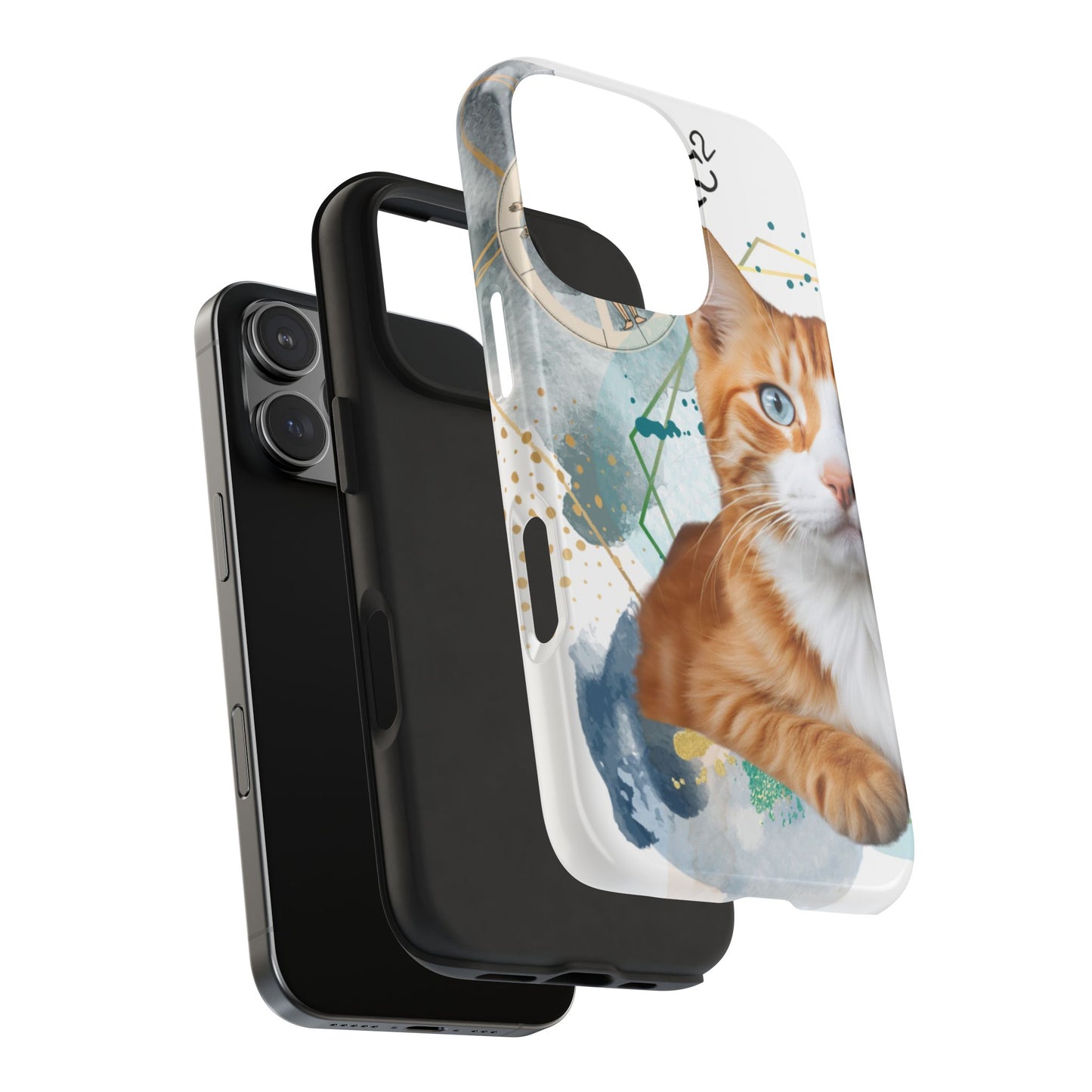 E=MC2 Cat Tough Phone Cases