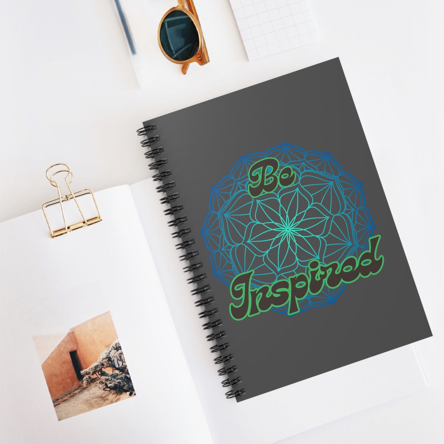 Be Inspired Spiral Notebook Just Gigi IFYKYK
