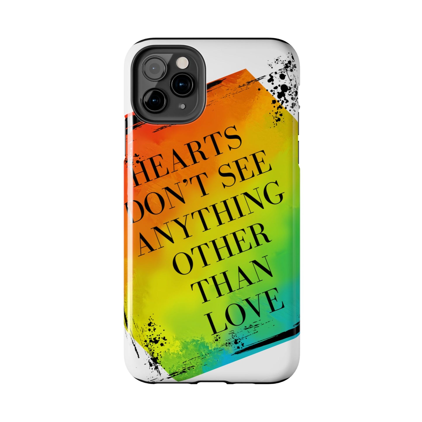 Hearts don't see anything other than love Tough Phone Cases Just Gigi IFYKYK