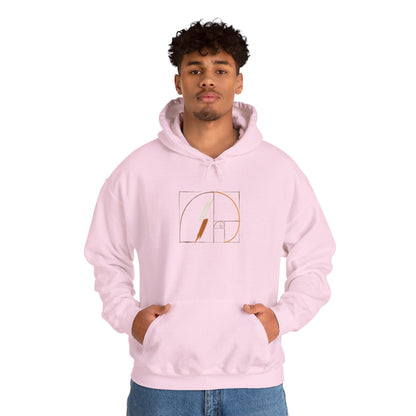 ONWARD Hoodie —Fibonacci Spiral Minimal Design